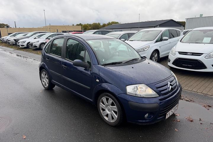 Blå Citroën C3 fra 2007