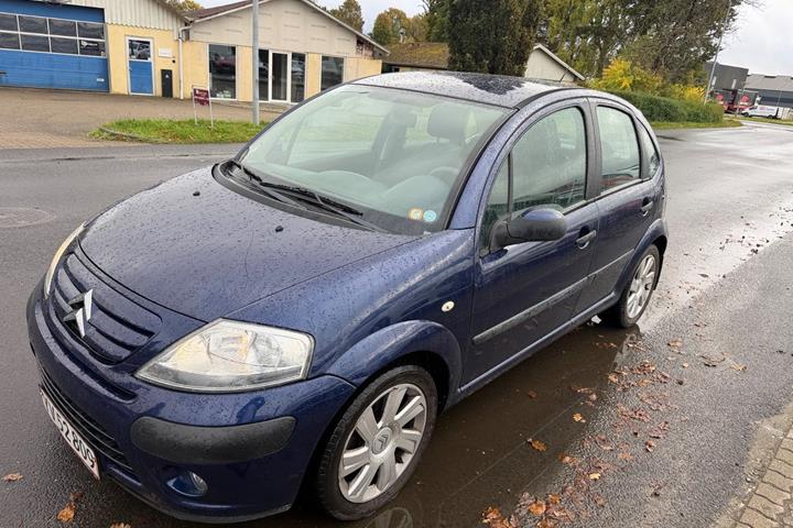 Blå Citroën C3 fra 2007