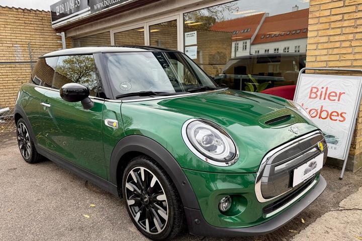 Grøn Mini Cooper SE fra 2020