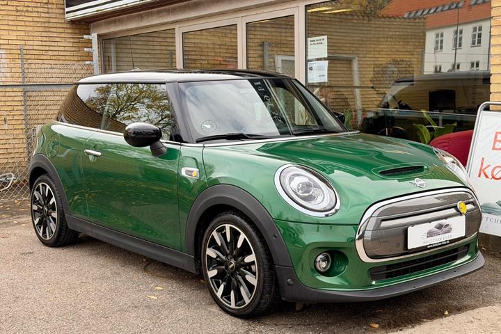 Grøn Mini Cooper SE fra 2020