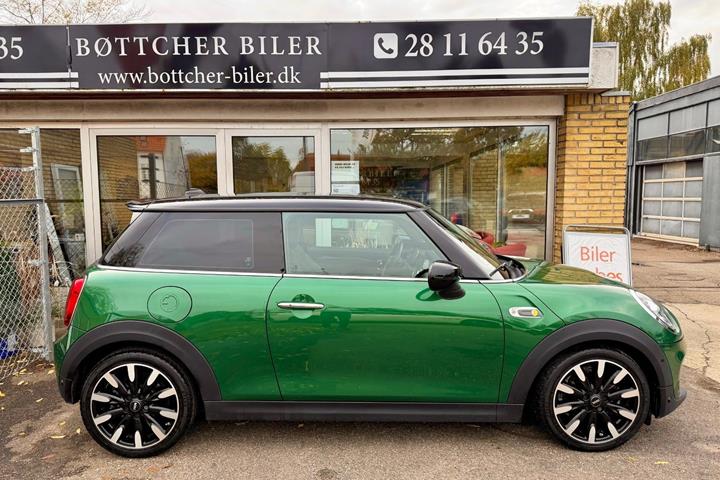 Grøn Mini Cooper SE fra 2020