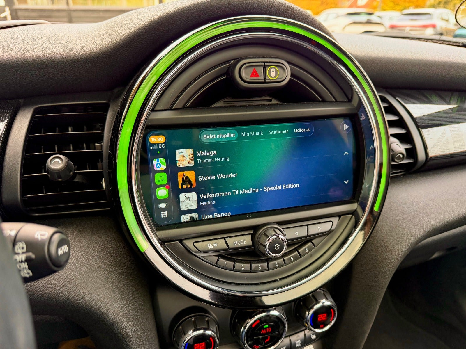 Grøn Mini Cooper SE fra 2020