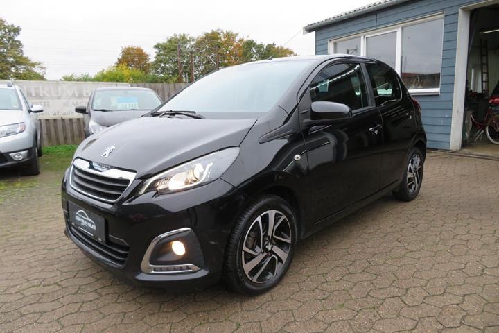 Sort Peugeot 108 fra 2019