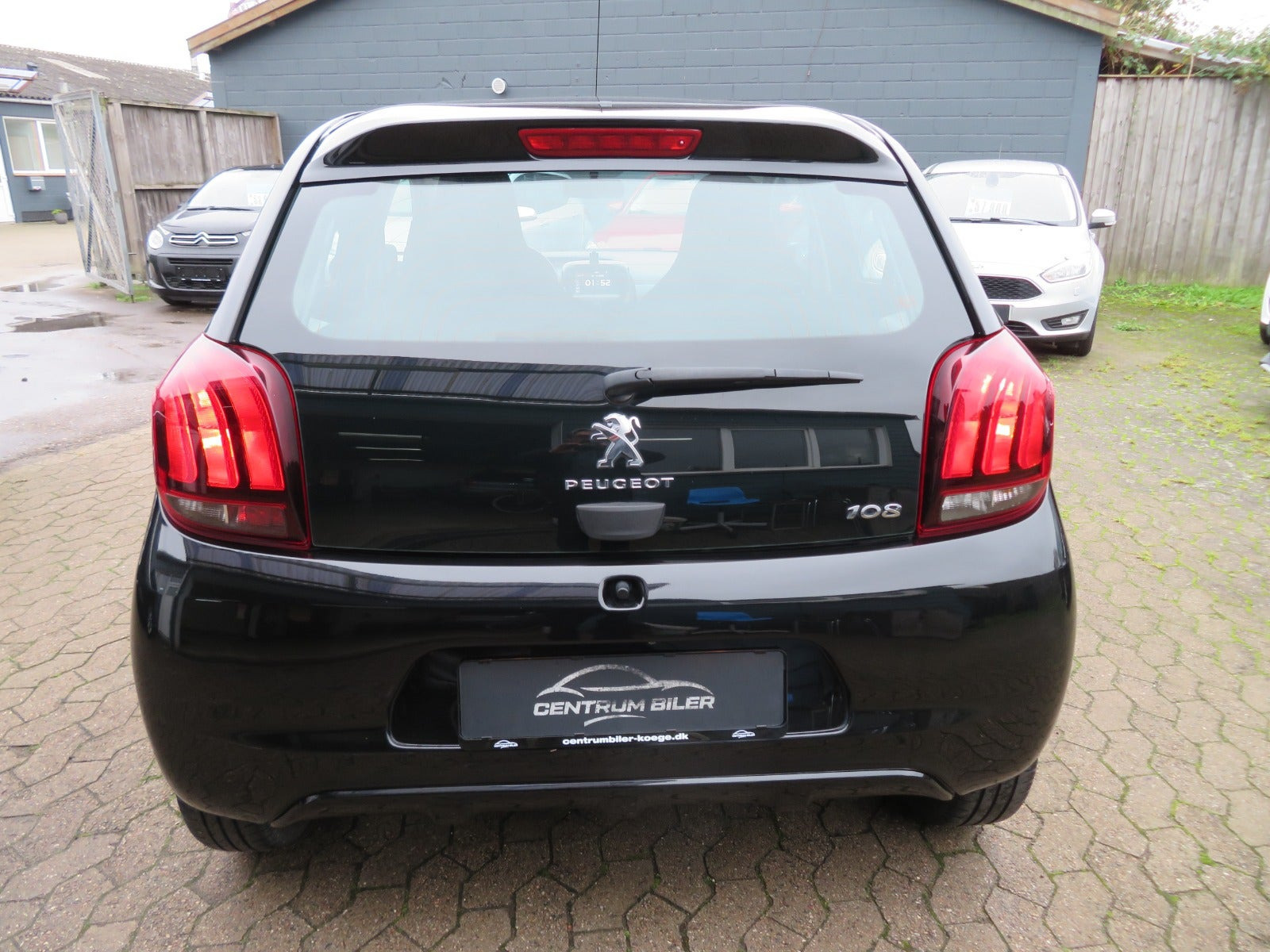 Sort Peugeot 108 fra 2019