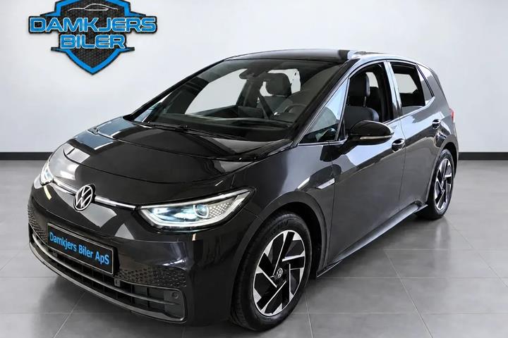 Grå VW ID.3 fra 2021