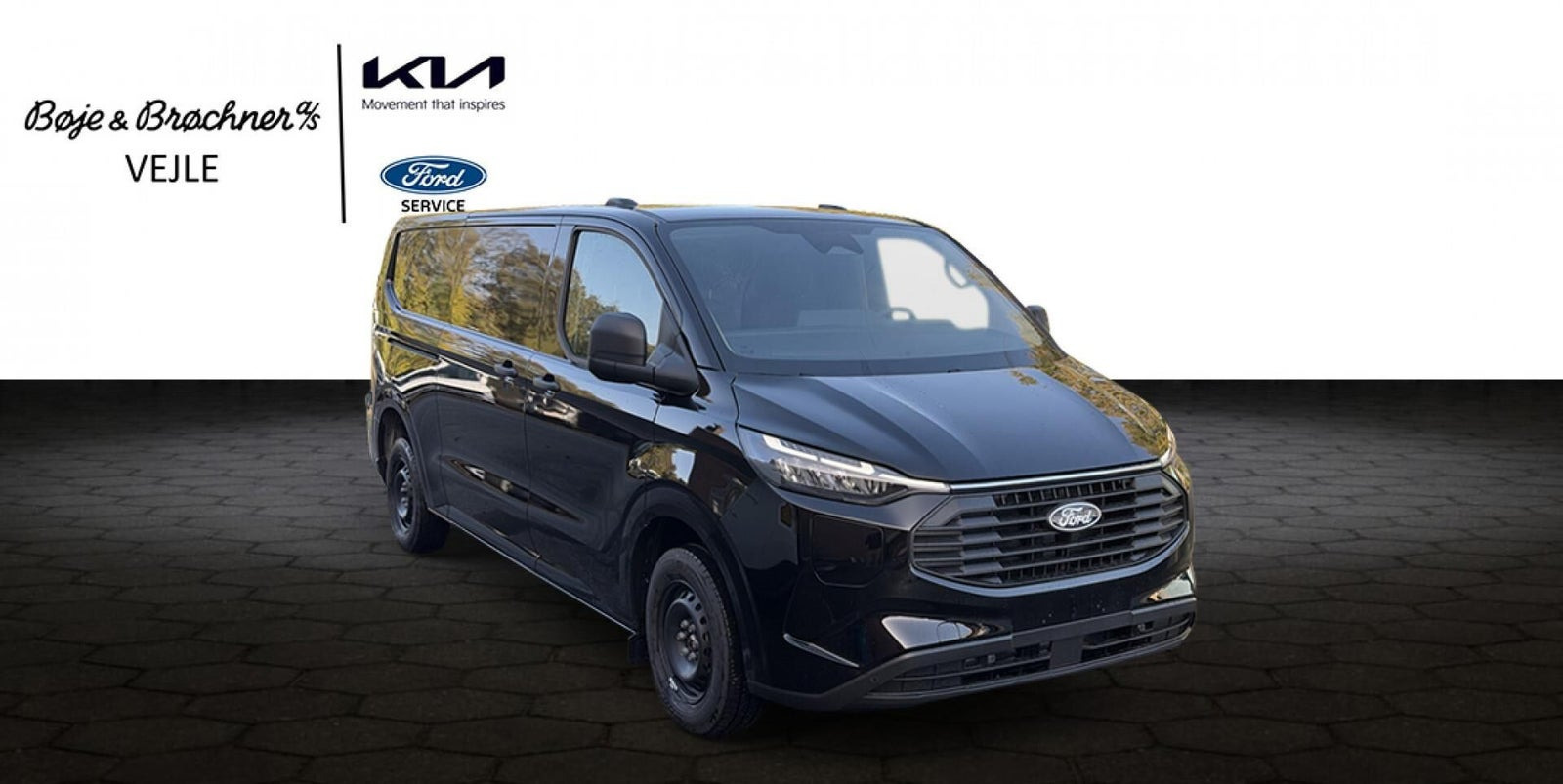 Sort Ford Transit Custom 320 L2 fra 2026