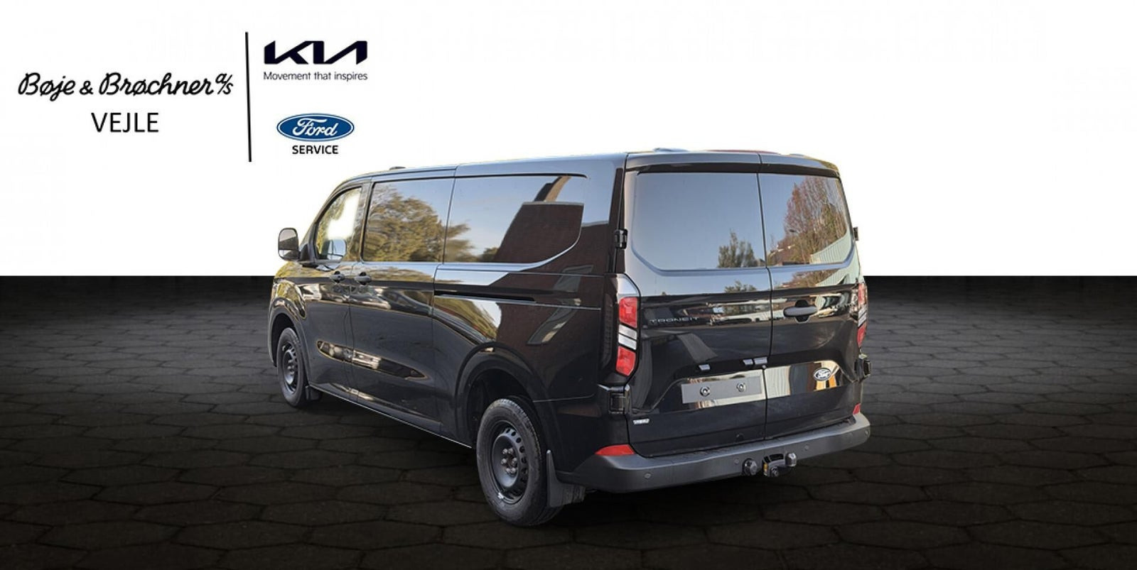 Sort Ford Transit Custom 320 L2 fra 2026
