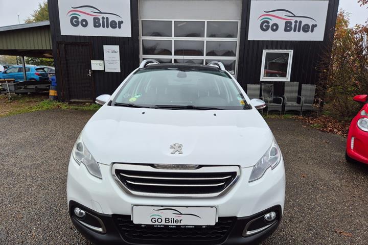 Grøn Peugeot 2008 fra 2016