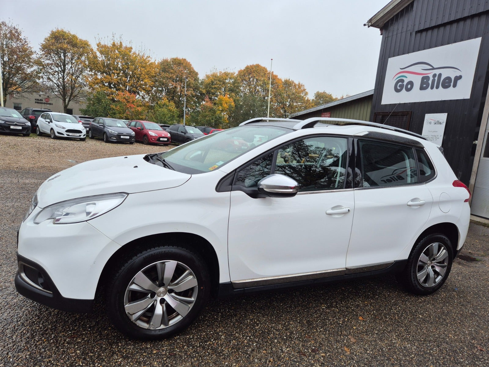 Grøn Peugeot 2008 fra 2016
