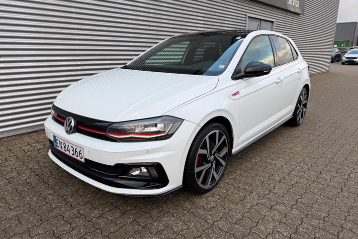 Hvid VW Polo fra 2018