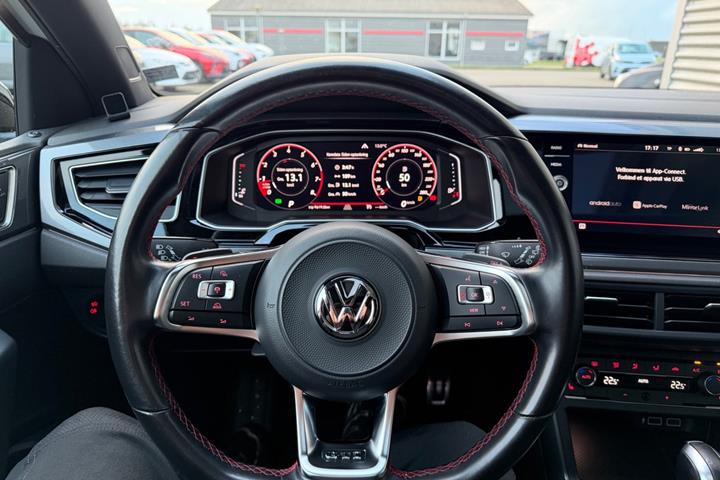 Hvid VW Polo fra 2018