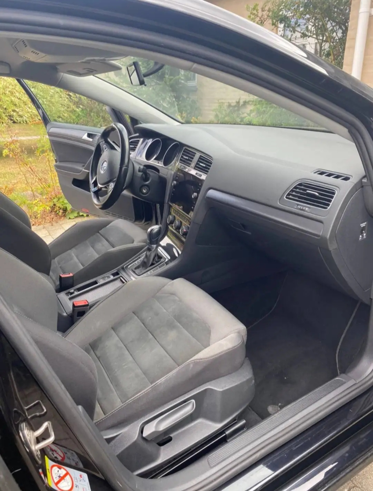 Sort VW Golf fra 2017