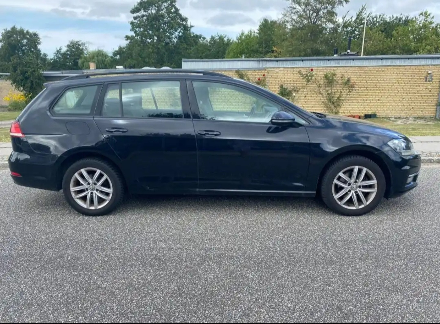 Sort VW Golf fra 2017