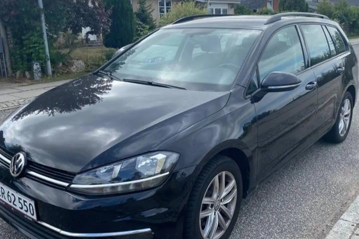 Sort VW Golf fra 2017