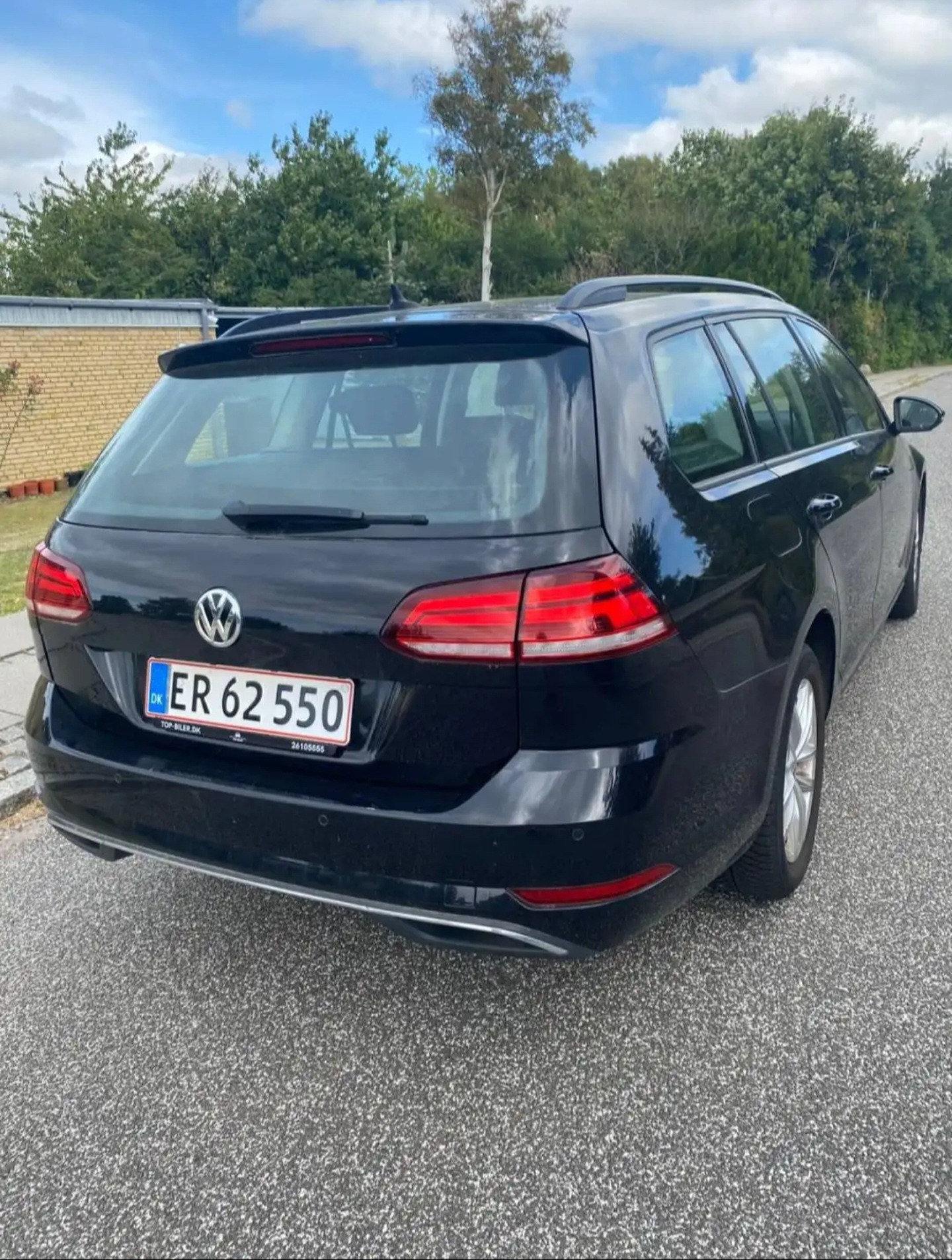 Sort VW Golf fra 2017