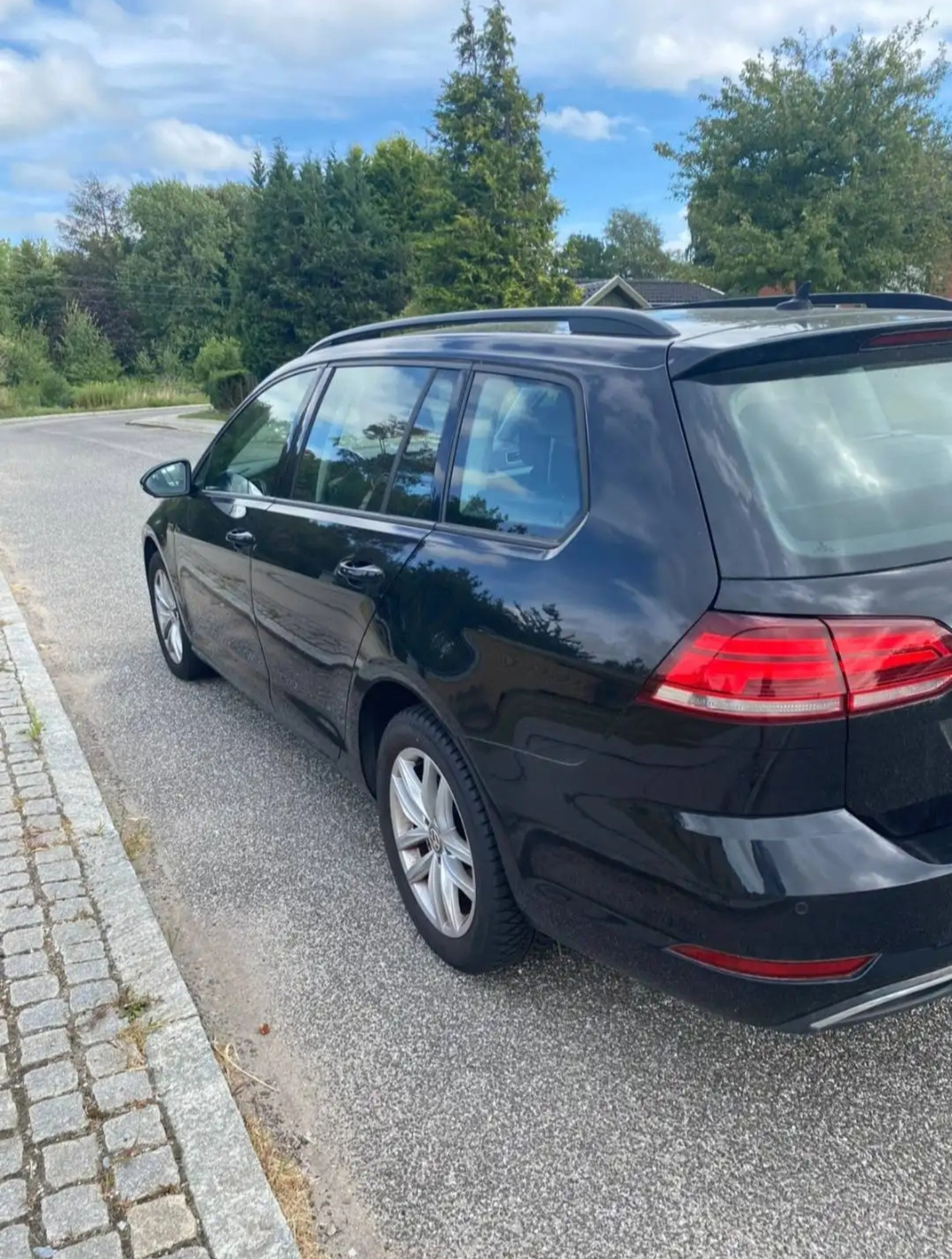 Sort VW Golf fra 2017
