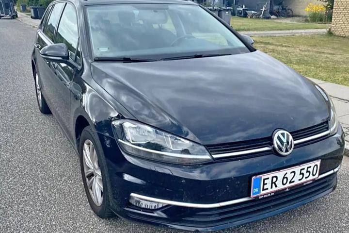 Sort VW Golf fra 2017