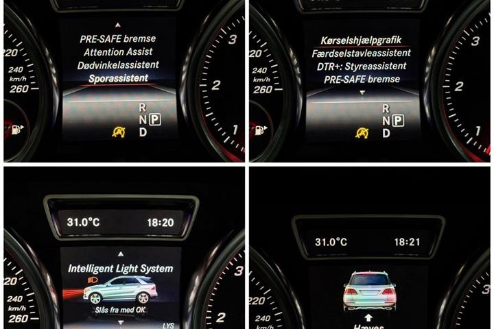 Grå Mercedes GL350 fra 2015
