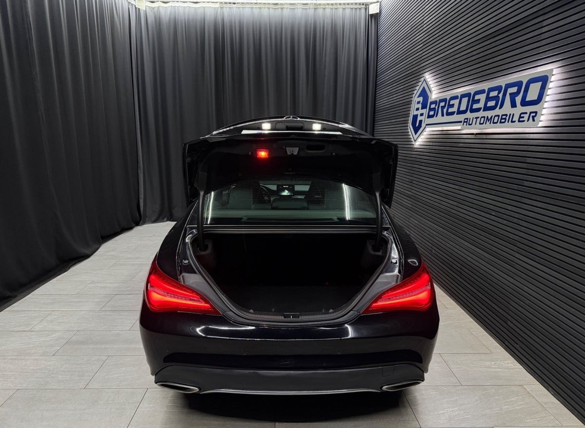 Sort Mercedes CLA200 d fra 2016