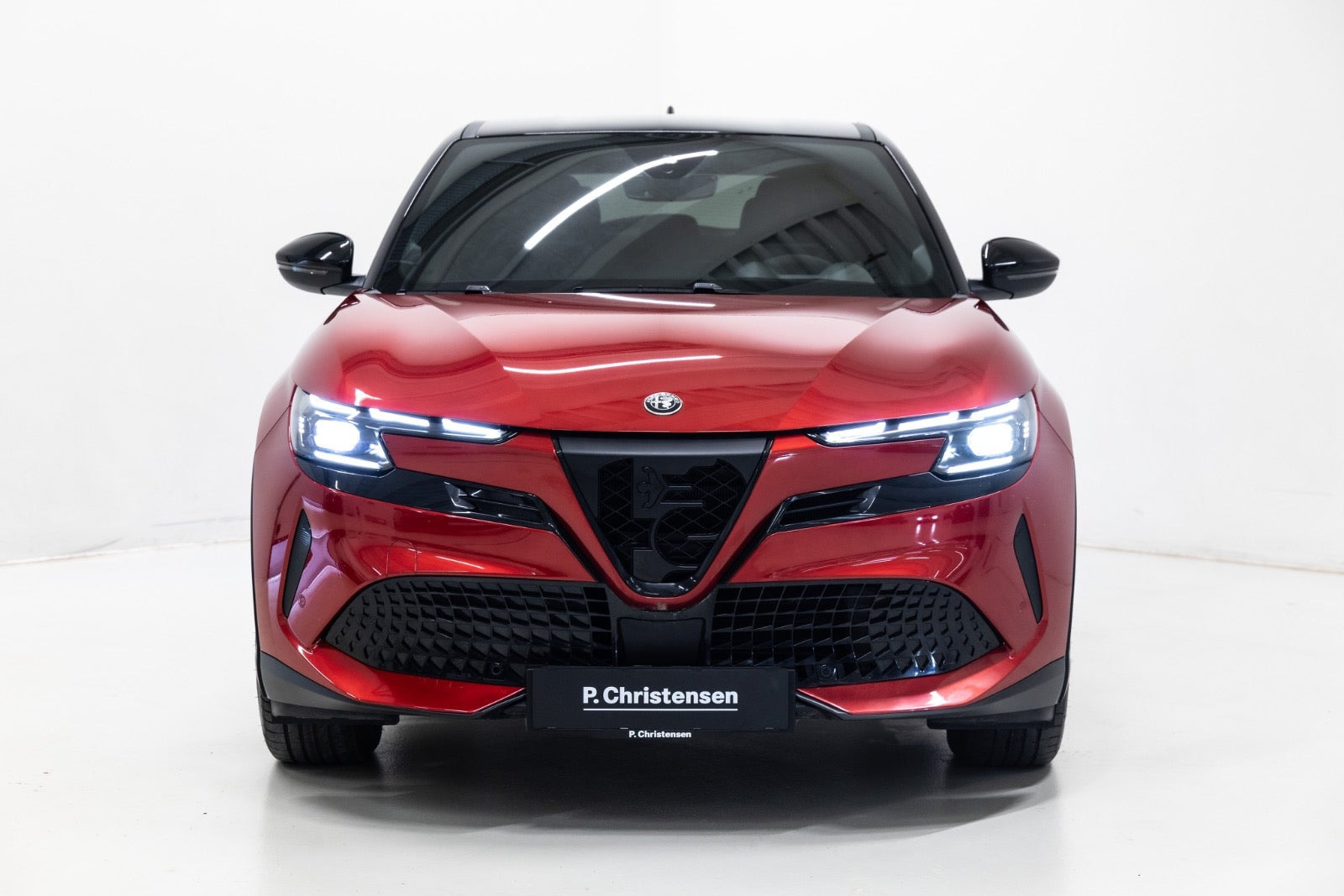 Rød Alfa Romeo Junior fra 2025