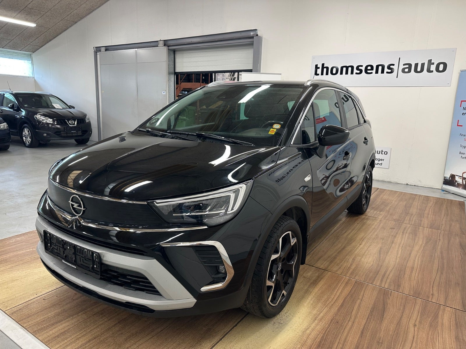 Sort Opel Crossland fra 2021