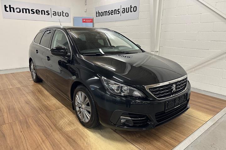 Sort Peugeot 308 fra 2020
