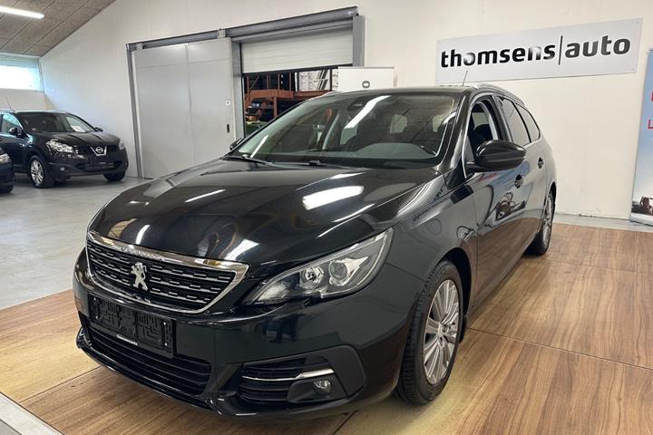 Sort Peugeot 308 fra 2020