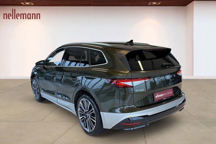 Grøn Skoda Enyaq fra 2026