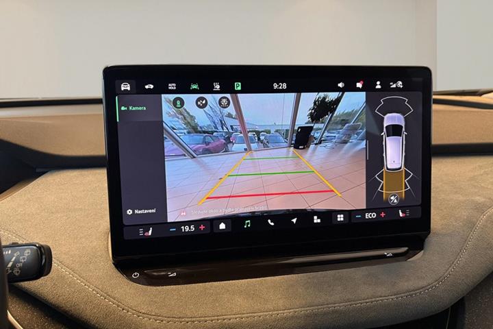 Grøn Skoda Enyaq fra 2026