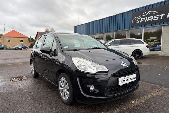 Sort Citroën C3 fra 2010 set udefra