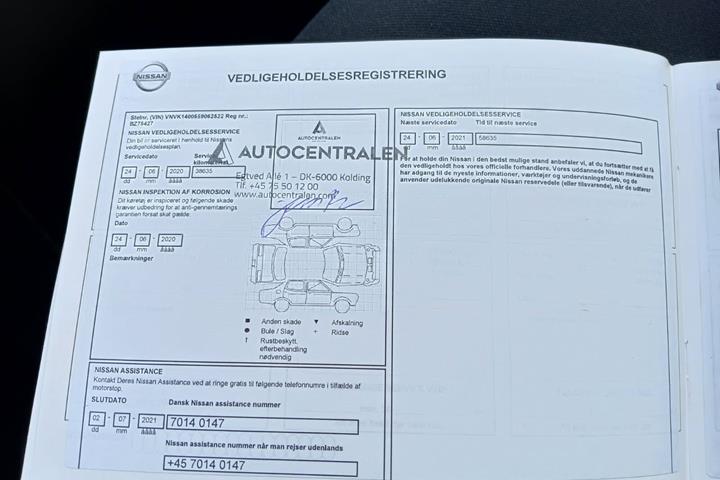 Orange Nissan Micra fra 2018