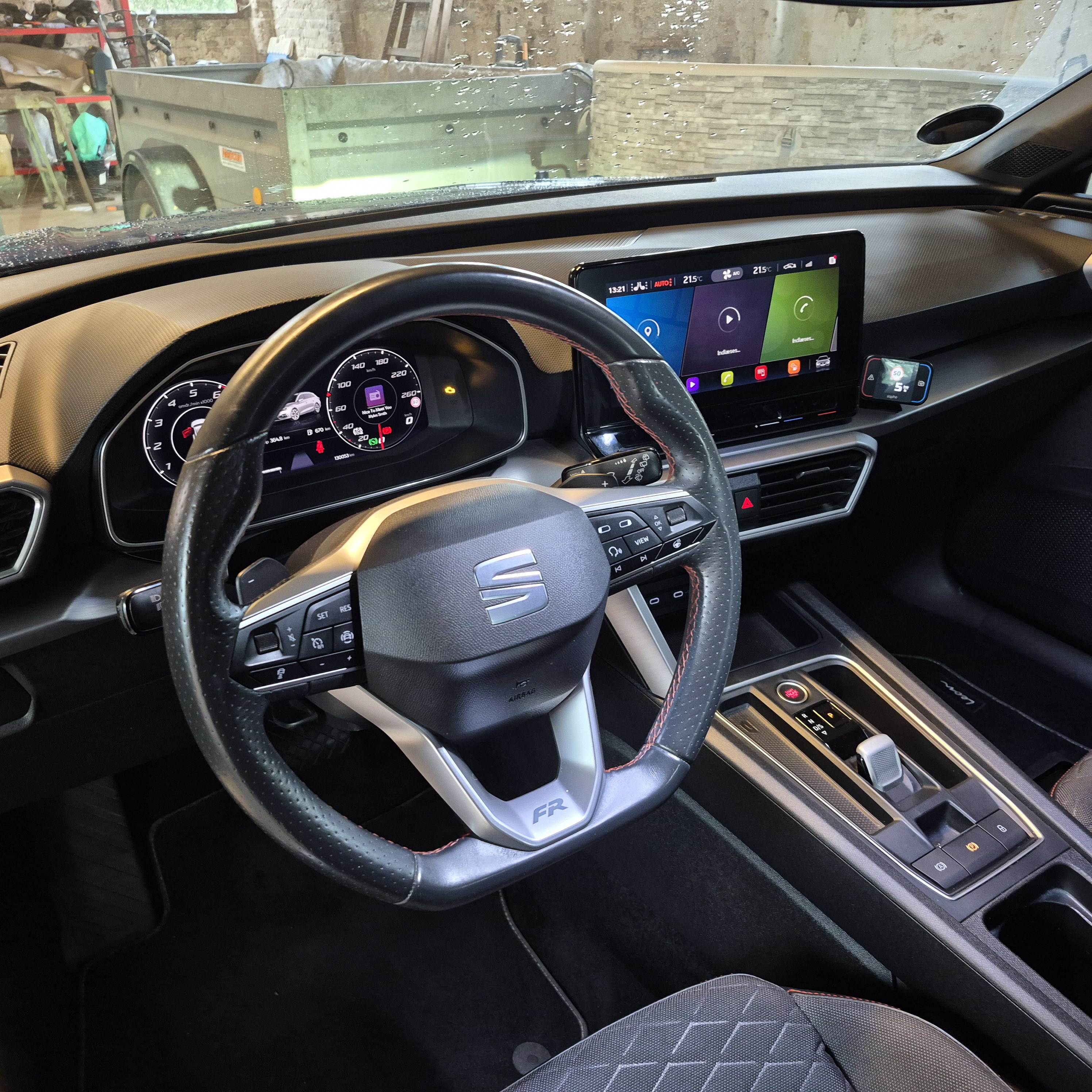 Blå Seat Leon fra 2021