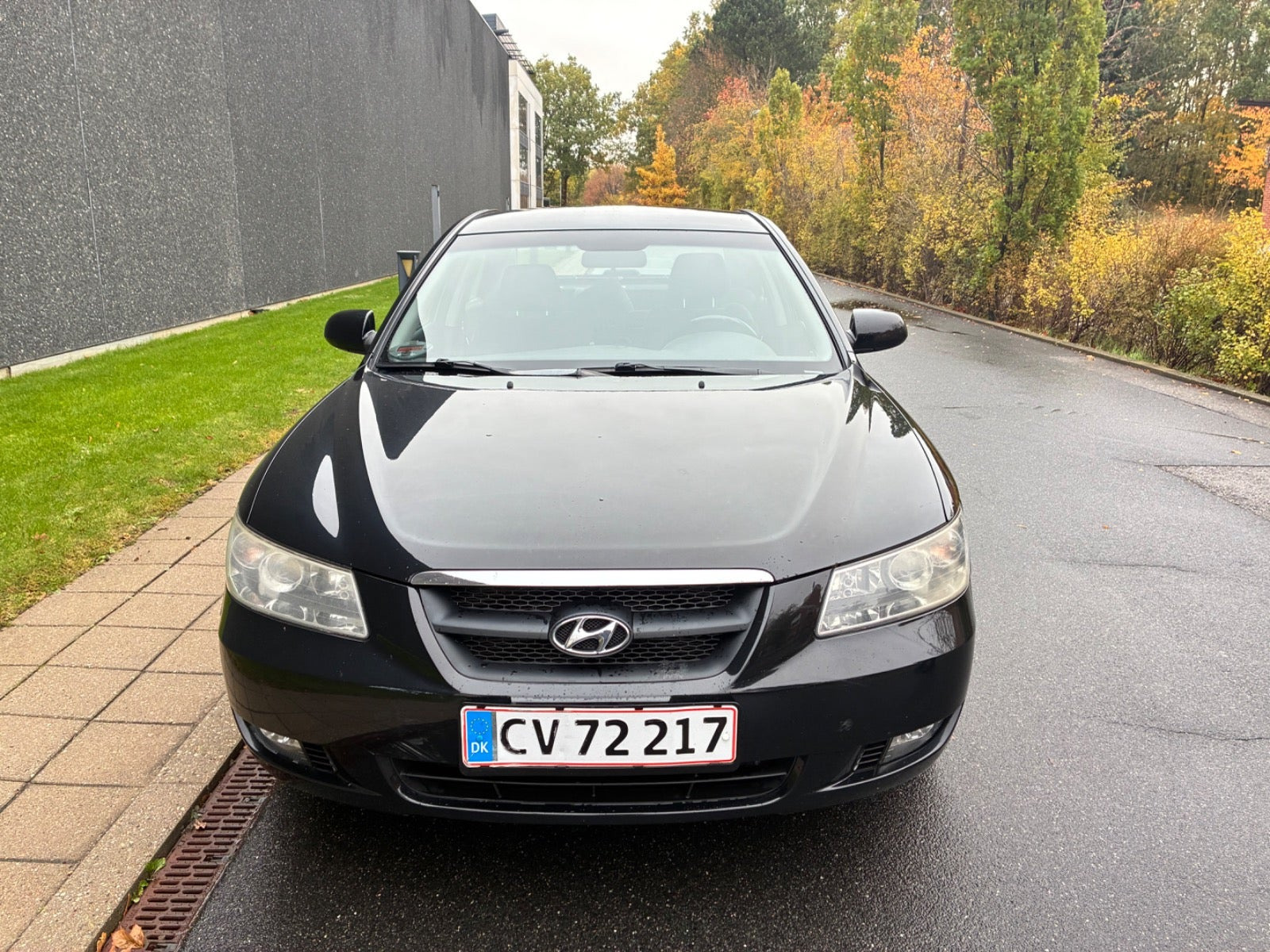 Sort Hyundai Sonata fra 2008