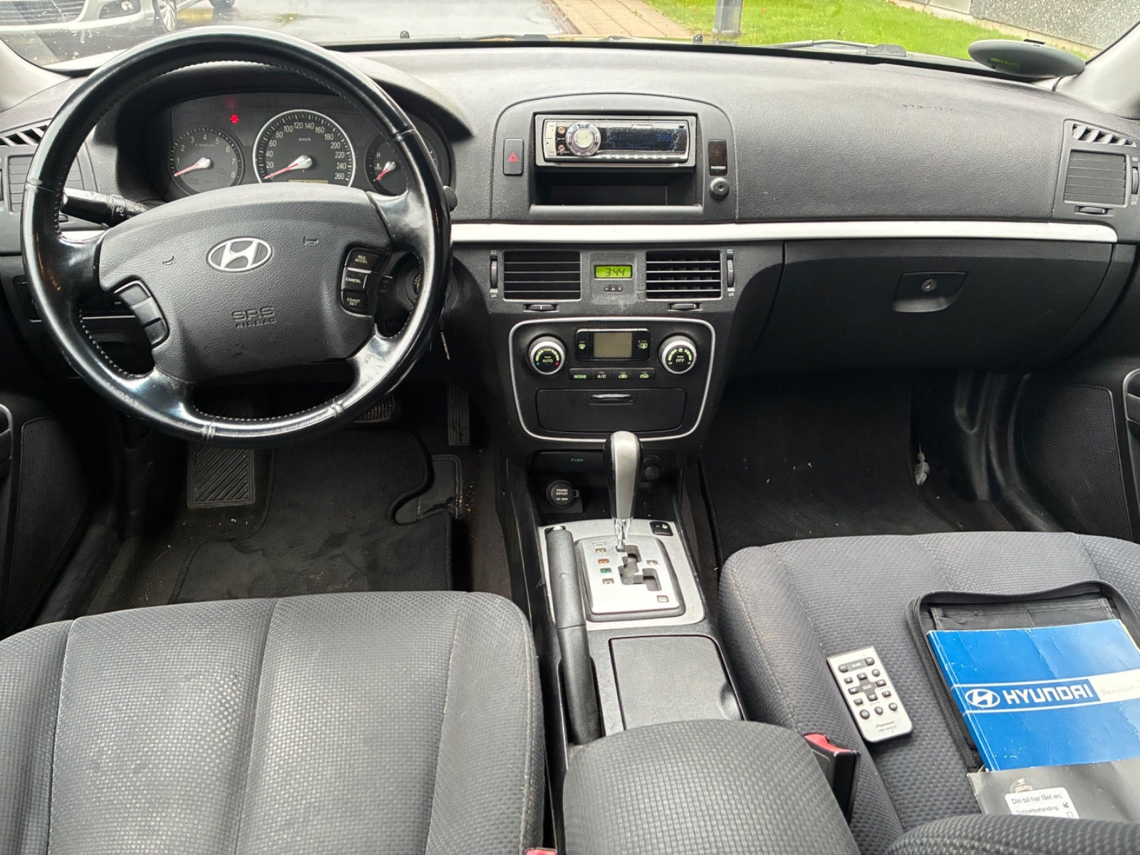 Sort Hyundai Sonata fra 2008
