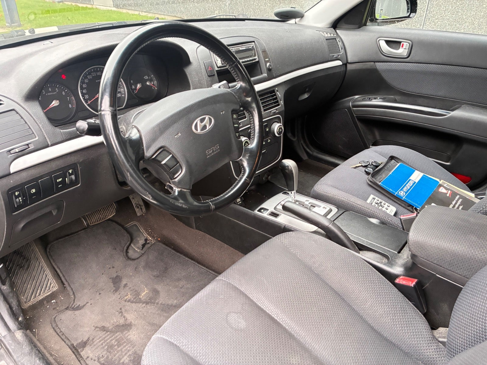 Sort Hyundai Sonata fra 2008
