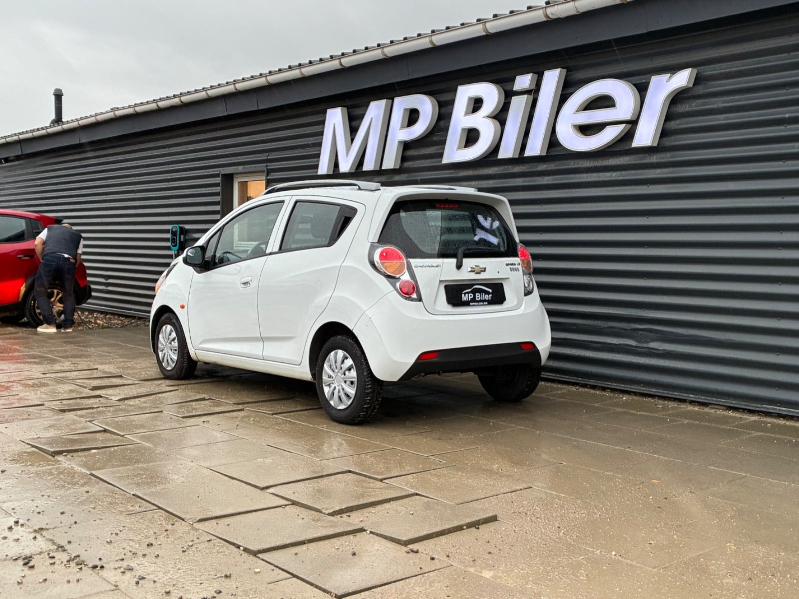 Hvid Chevrolet Spark fra 2011