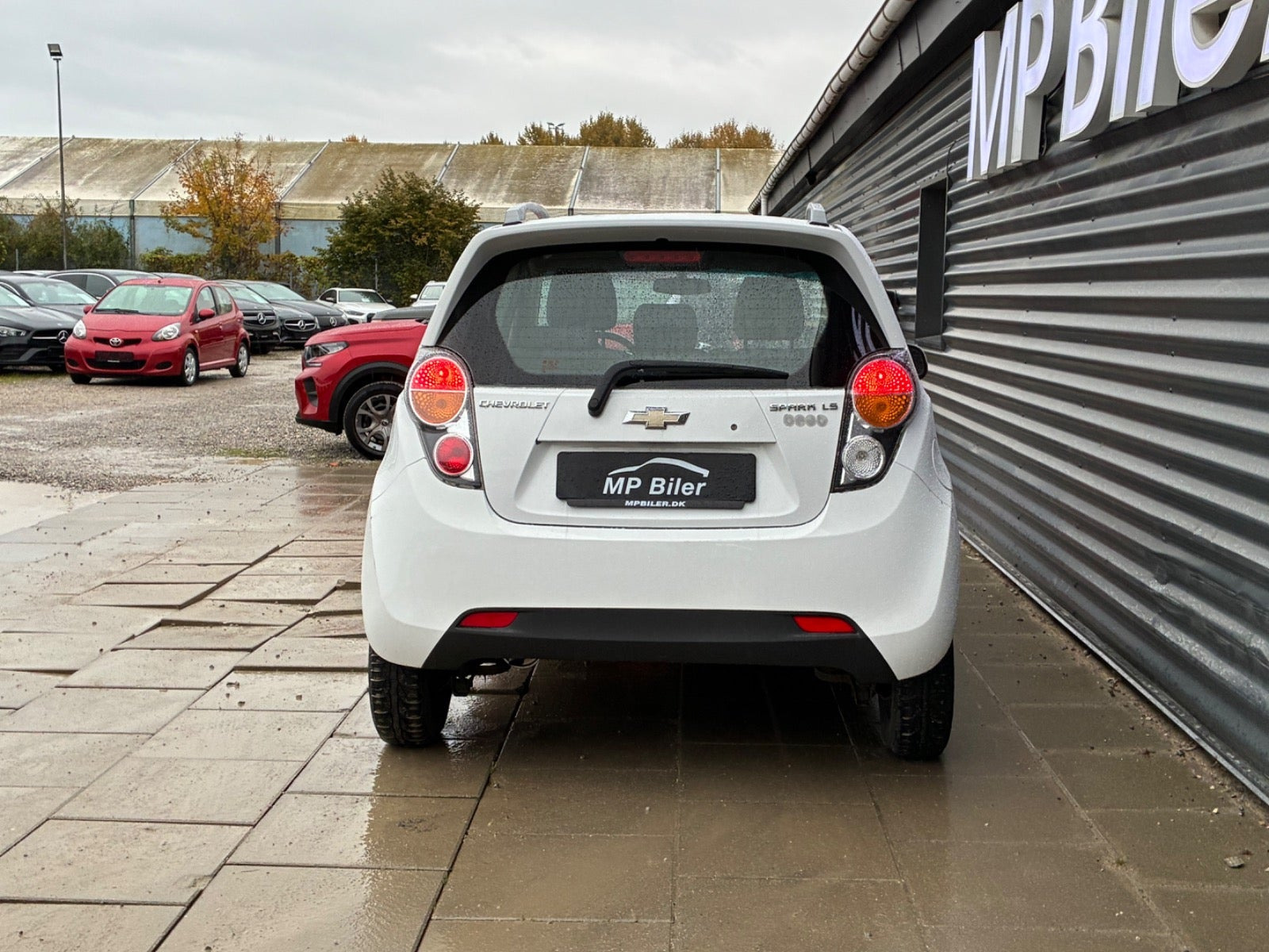 Hvid Chevrolet Spark fra 2011