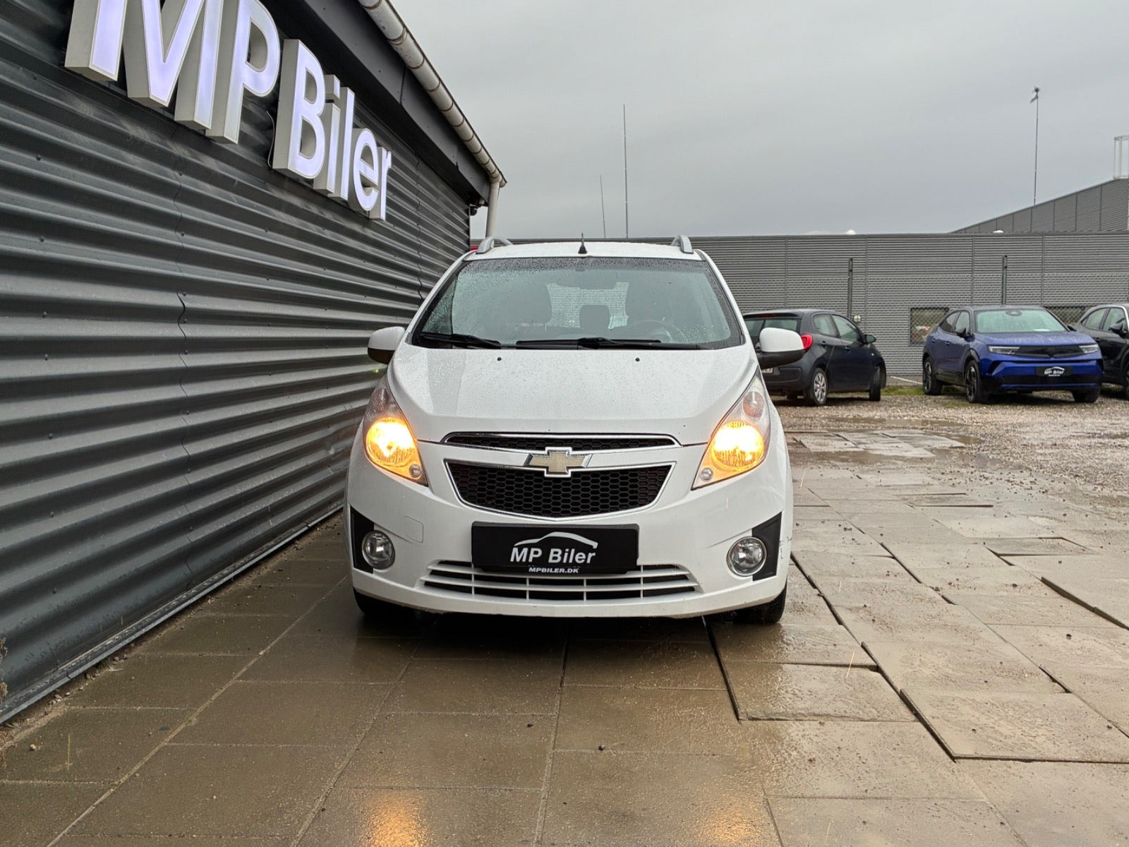 Hvid Chevrolet Spark fra 2011