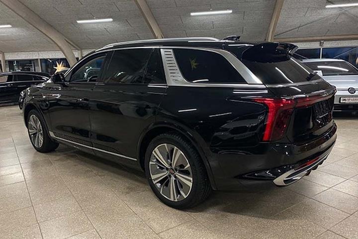 Sort Hongqi Hongqi E-HS9 fra 2024