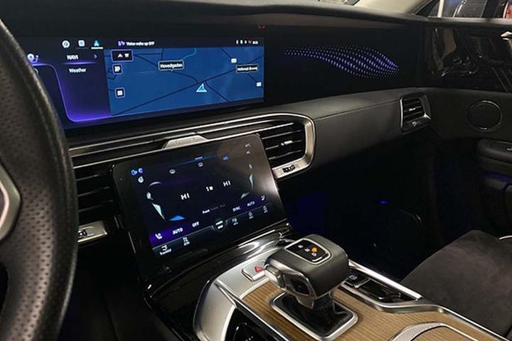 Sort Hongqi Hongqi E-HS9 fra 2024