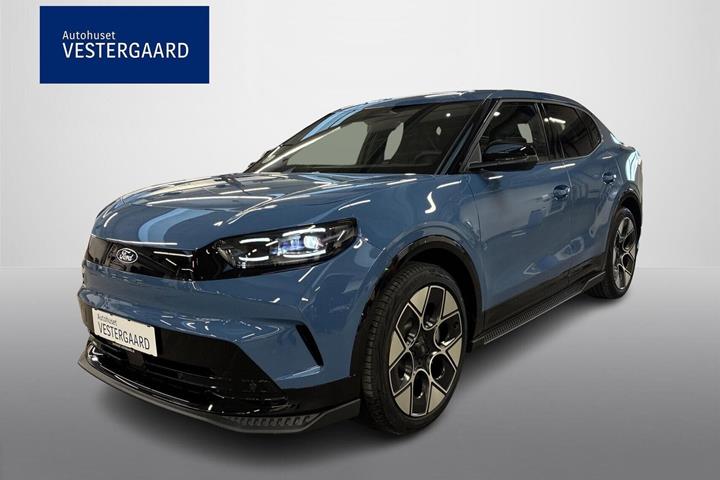 Blå Ford Capri fra 2026
