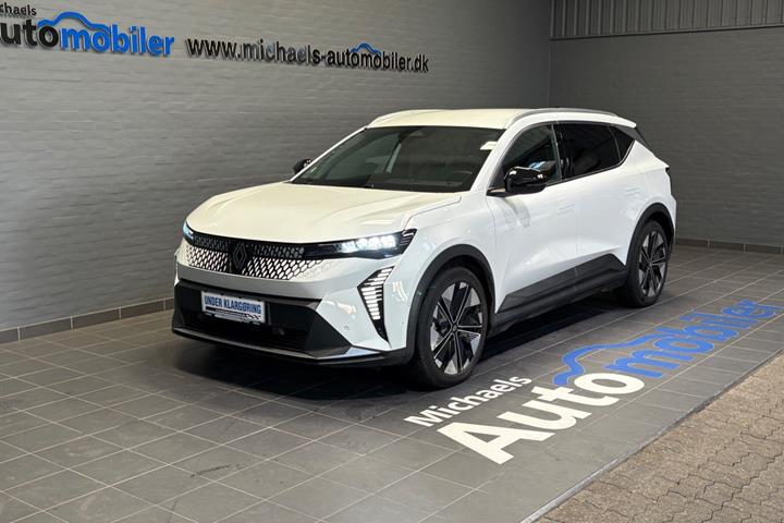 Hvid Renault Scenic E-Tech fra 2026