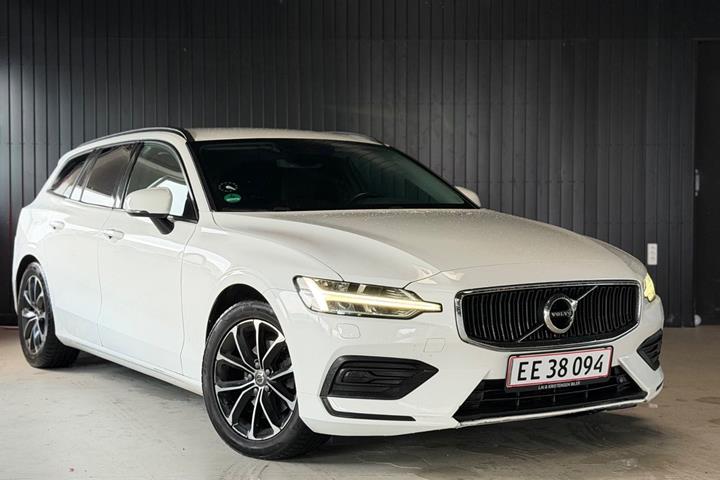 Hvid Volvo V60 fra 2019