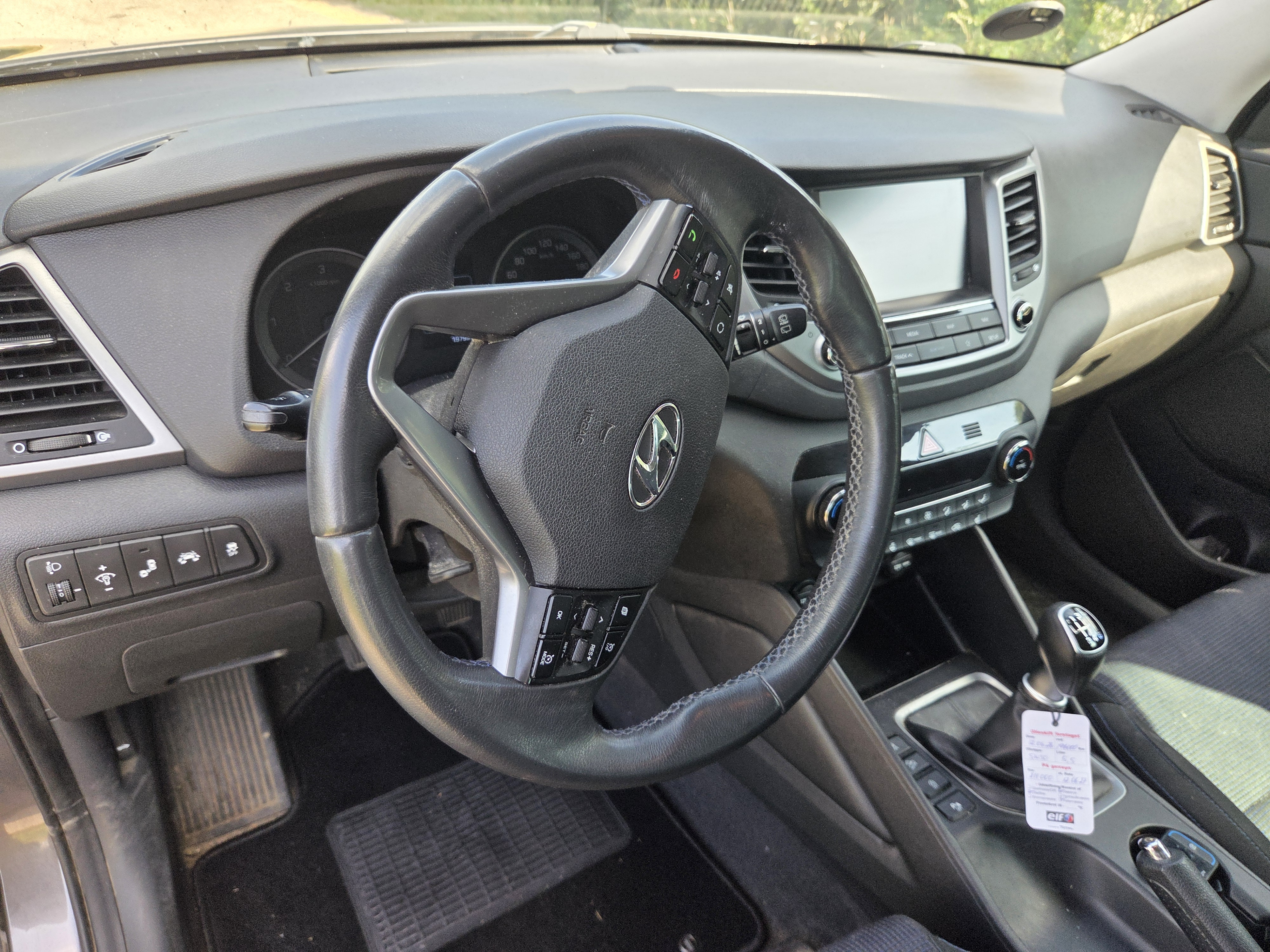 Brun Hyundai Tucson fra 2018