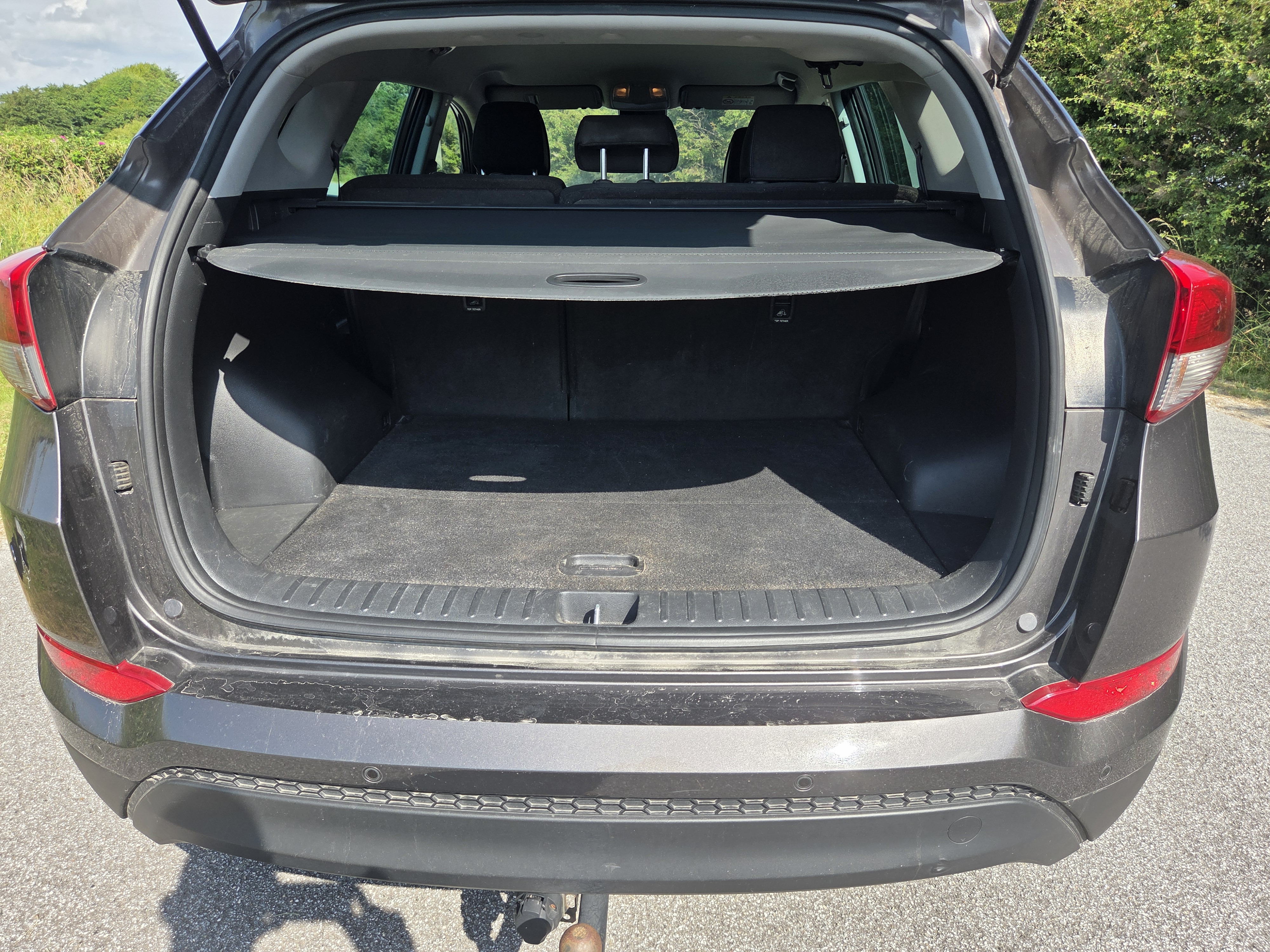 Brun Hyundai Tucson fra 2018