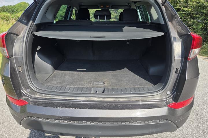 Brun Hyundai Tucson fra 2018
