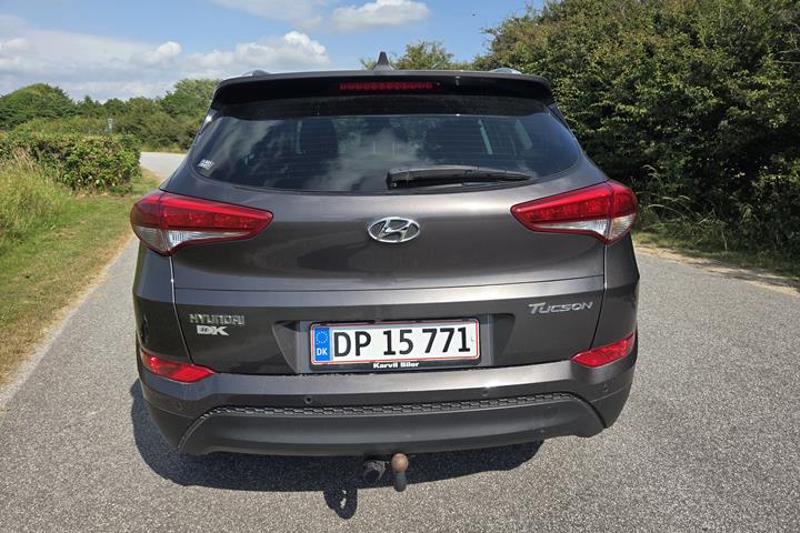Brun Hyundai Tucson fra 2018