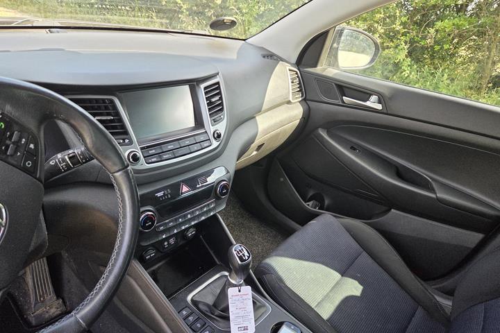 Brun Hyundai Tucson fra 2018