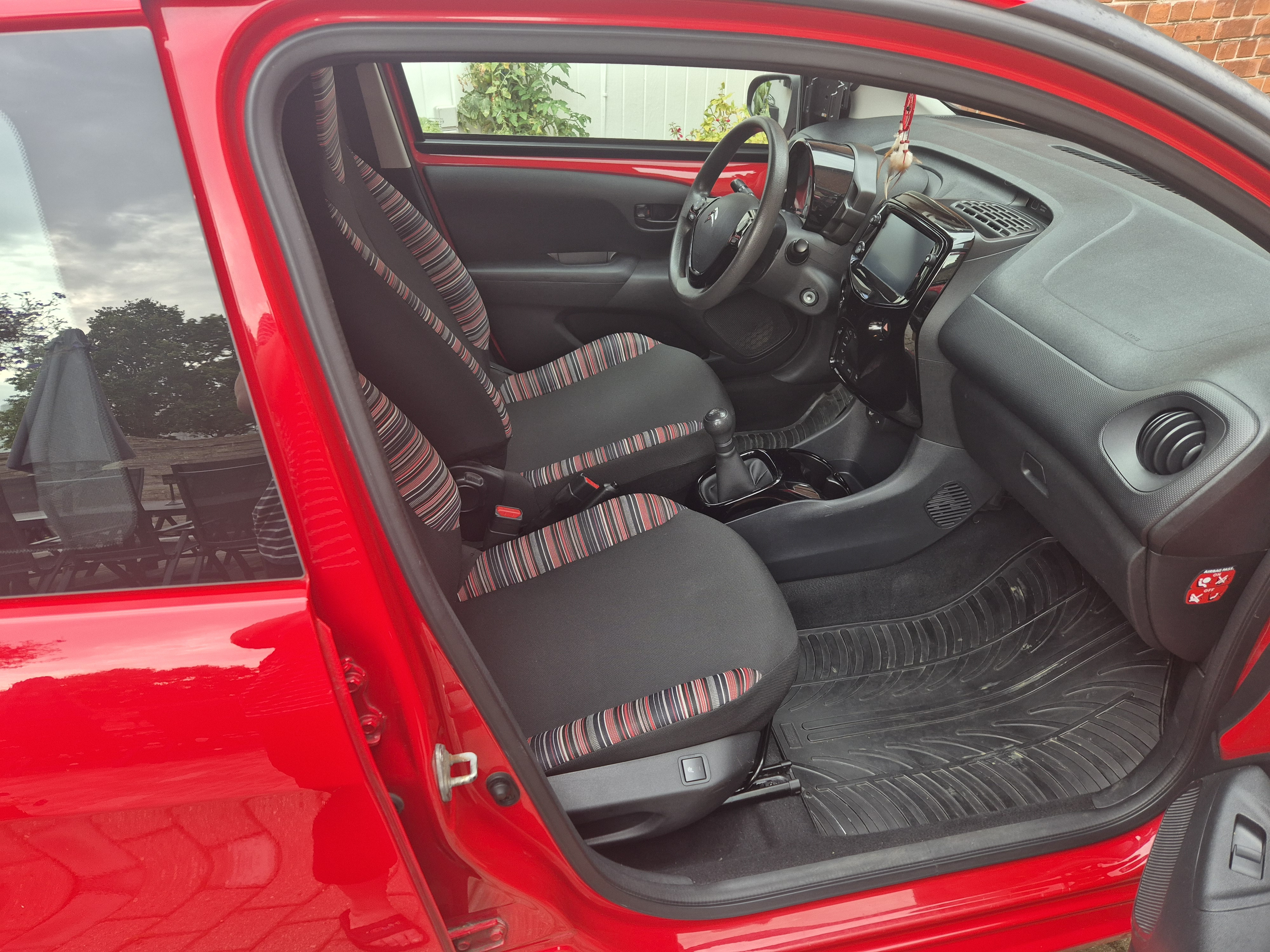 Rød Citroën C1 fra 2020