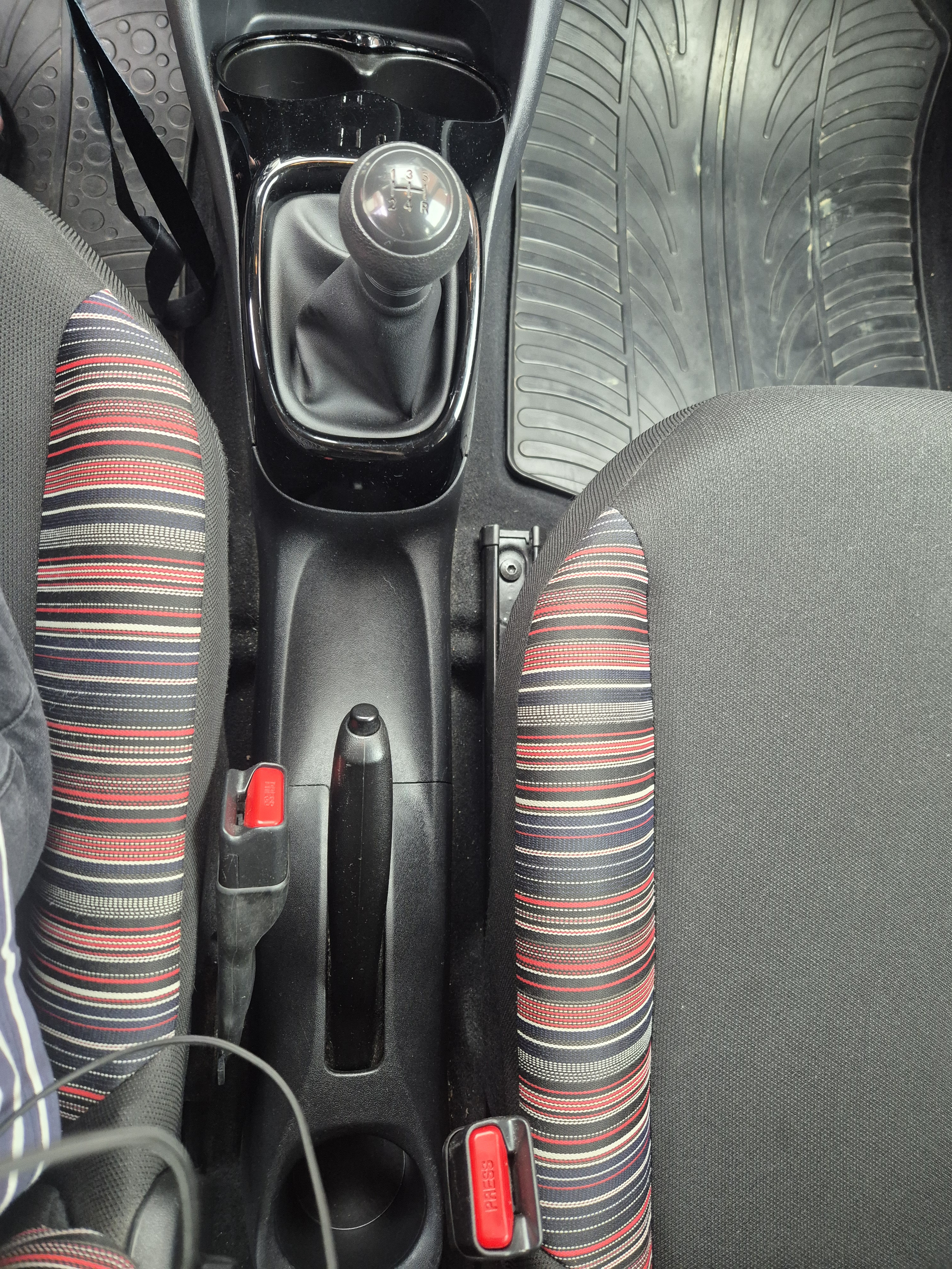 Rød Citroën C1 fra 2020